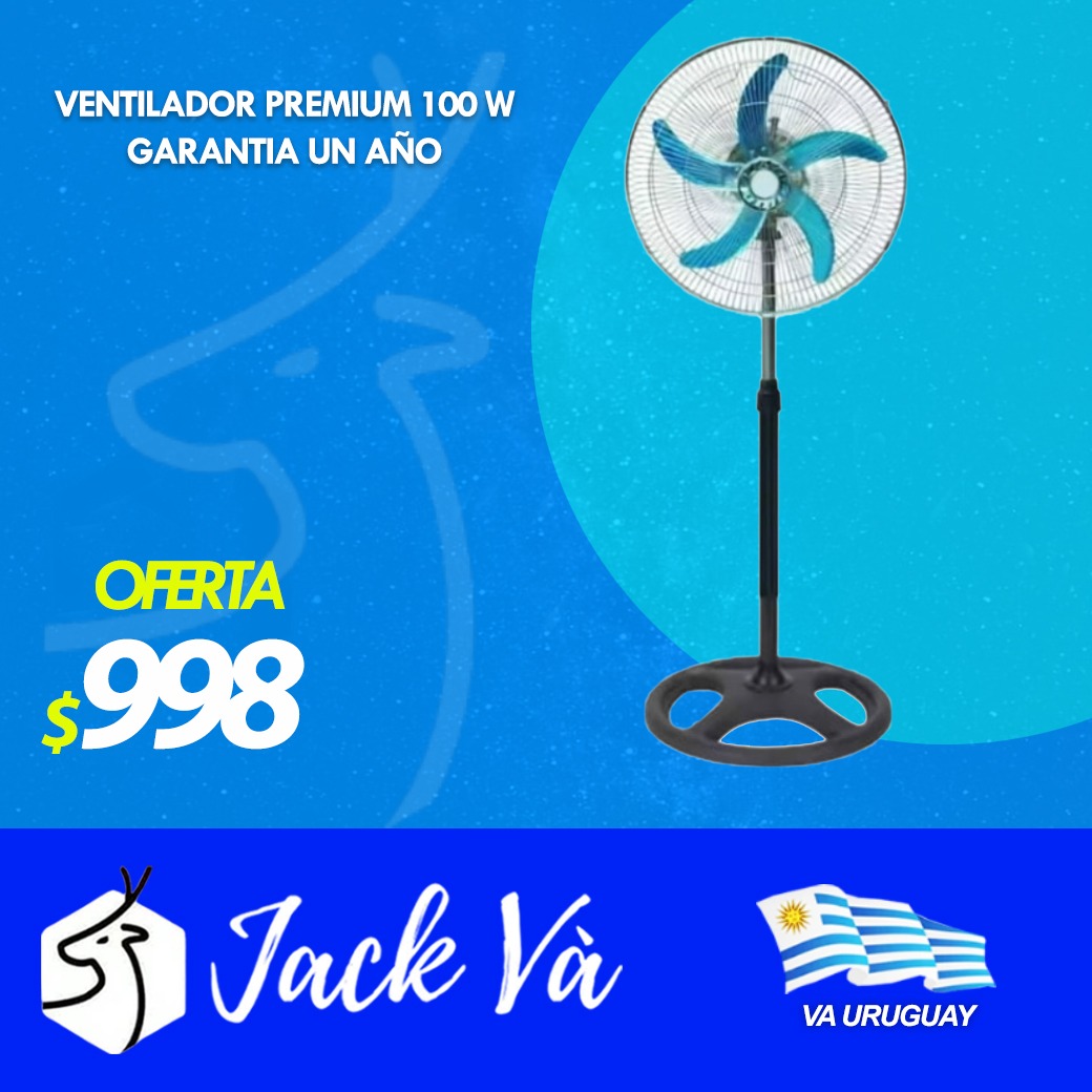 Ventilador de Pie Premium 100W
